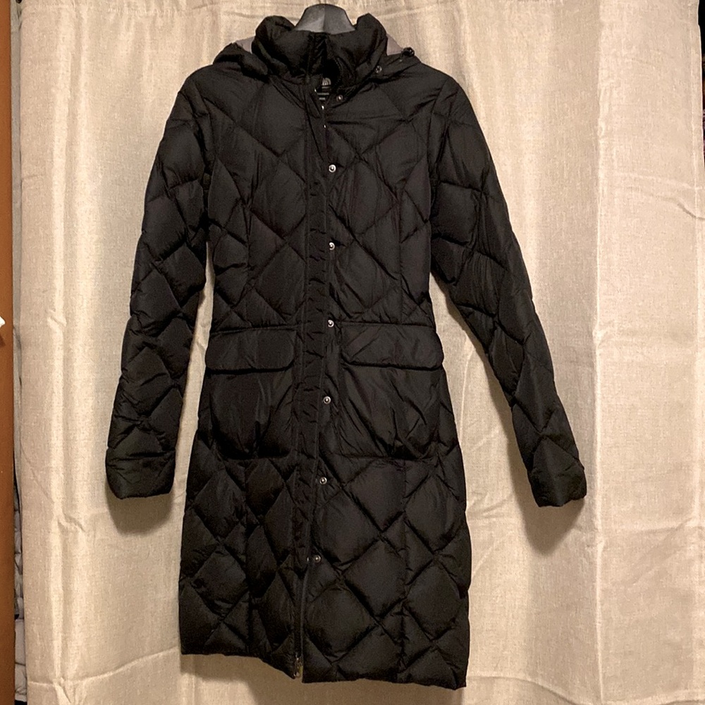 Northface long puffer jacket women XS 550